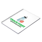 Snack Eerste Vragen Later-School Lunch Break Notitieboek (Linkerzijde)