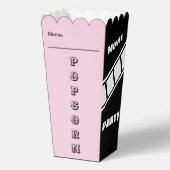 Snack Film Nacht Custom Popcorn Verjaardagsfeest Bedankdoosjes (Achterkant)