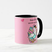 Snack First, Questions Later Mug | Cool Duck Mok (Voorkant rechts)