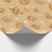 Snack Food Wrapping Papier - Popcorn & Zachte Pret (Hoek)