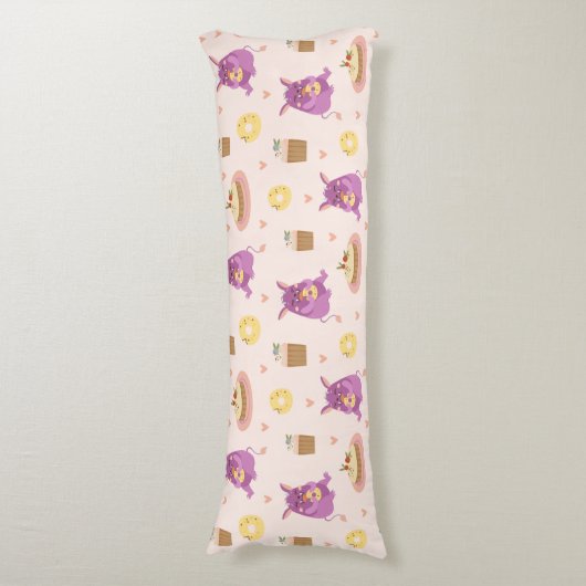 Snack Monsters Body Pillow Lichaamskussen (Voorkant Verticaal)