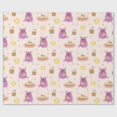 Snack Monsters Cadeaupapier (Vlak)