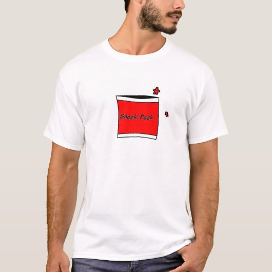 snack pack t-shirt (Voorkant)