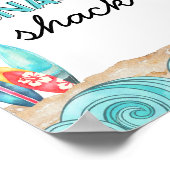 Snack Shack Feestbord Poster (Hoek)