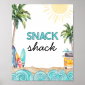 Snack Shack Party-teken Poster (Voorkant)