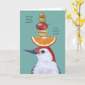 Snack Time Card Kaart (Gele Bloem)