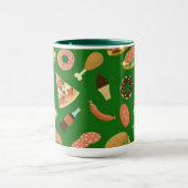 Snack Time Green Coffee-Mok Mok (Midden)