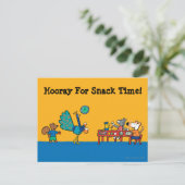 Snack Time Maisy and Friends Preschool Briefkaart (Staand voorkant)
