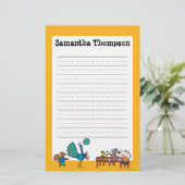 Snack Time Maisy and Friends Preschool Briefpapier (Staand voorkant)