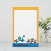 Snack Time Maisy and Friends Preschool Briefpapier (Staand voorkant)
