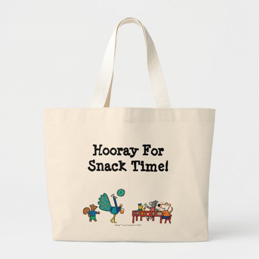 Snack Time Maisy and Friends Preschool Grote Tote Bag (Voorkant)