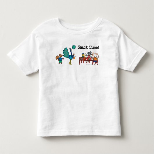 Snack Time Maisy and Friends Preschool Kinder Shirts (Voorkant)