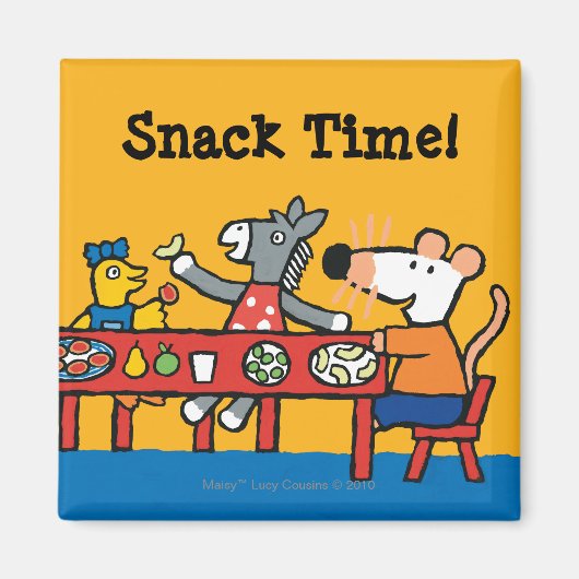 Snack Time Maisy and Friends Preschool Magneet (Voorkant)