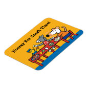 Snack Time Maisy and Friends Preschool Magneet (Linkerzijde)