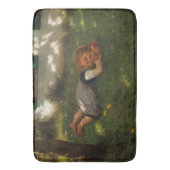 Snack Time (Sweet Young Girl Lying on the Grass) Badmat (Voorkant Verticaal)