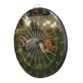 Snack Time (Sweet Young Girl Lying on the Grass) Dartbord (Voorkant Rechts)