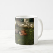 Snack Time (Sweet Young Girl Lying on the Grass) Koffiemok (Voorkant rechts)