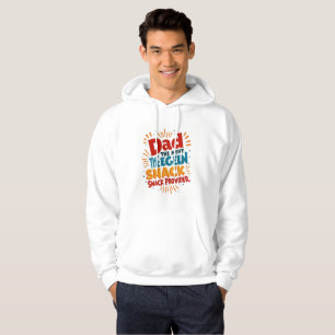 Snackaanbieder Dad Hoodie - Grappige Vaderdag
