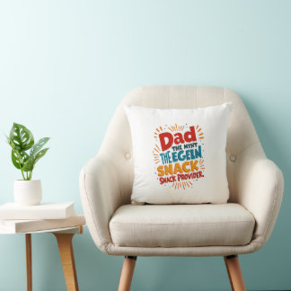 Snackaanbieder papa kussen – grappig bankdecor cad