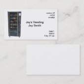 snackautomaat visitekaartje (Voorkant / Achterkant)