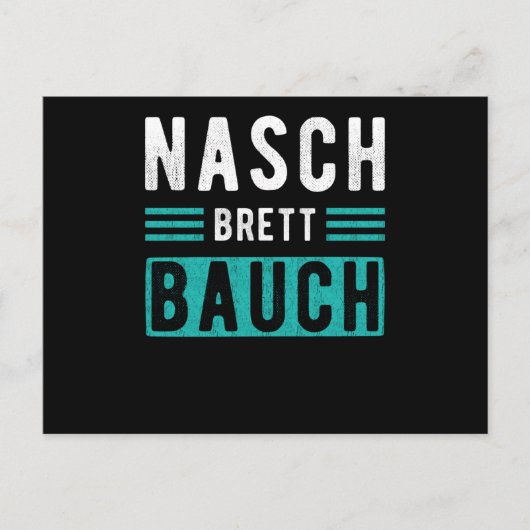 Snackboard Belly Briefkaart (Voorkant)