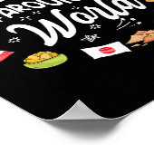 Snacken rond de wereld Vakantie Snacking Showca Poster (Hoek)