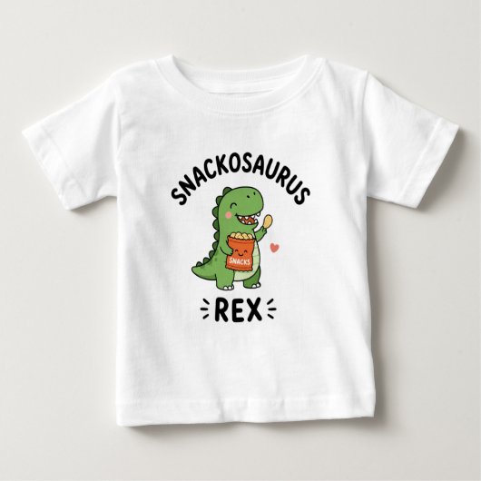 Snackosaurus Rex Mooie Dinosaurus Snack Ontwerp (Voorkant)