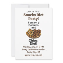 Snacks Ik ben op een koekjes- en chipsdieet Funny