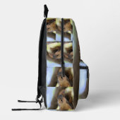 Snacks! Ik hou van snacks! Bedrukte Rugzak (Links)