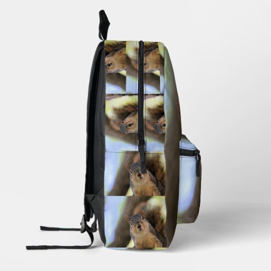 Snacks! Ik hou van snacks! Bedrukte Rugzak (Links)