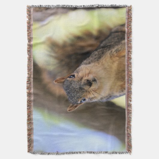 Snacks? Ik hou van snacks. Deken (Voorkant Verticaal)