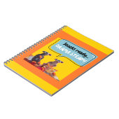 Snacks klaar, drama constant notitieboek (Linkerzijde)