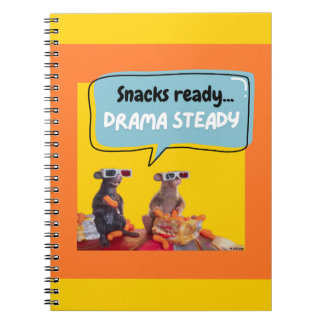 Snacks Klaar, Drama Stabiel Notitieboek