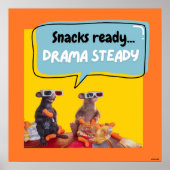 Snacks klaar, drama stabiel poster (Voorkant)