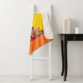 Snacks klaar, drama stabiel sherpa deken (In situ)