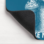 Snacks Make Me Nicer Funny Raccoon Sarcastic Anima Muismat (Hoek)