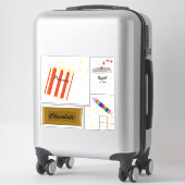 Snacks met Movie Theater Sticker (Koffer)