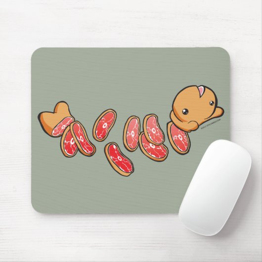 Snacks Mousepad Muismat (Met muis)