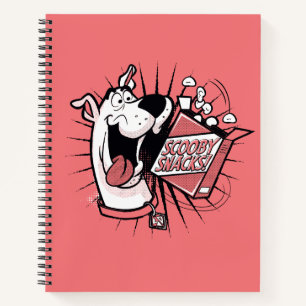 Snacks scooby-Doo Halftone Scooby Notitieboek