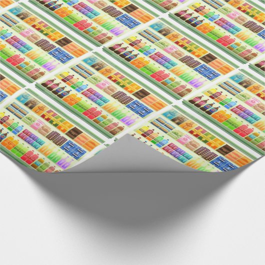 snacks voor supermarkten cadeaupapier (Hoek)