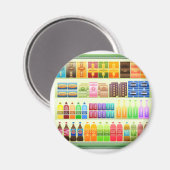 snacks voor supermarkten magneet (Voorkant / Achterkant)