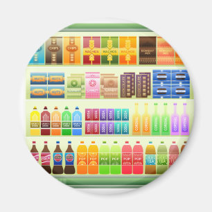 snacks voor supermarkten magneet