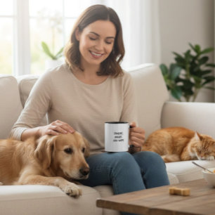 Snacks, Wandelingen en Slaapjes - Hondenliefhebber Mok