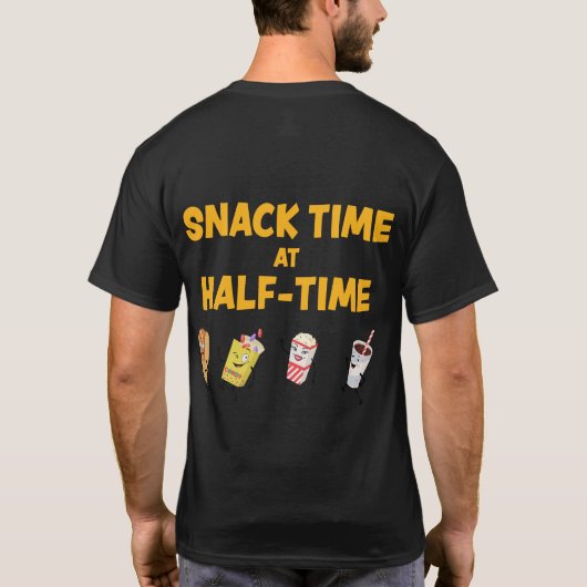 Snacktijd bij de rust t-shirt (Achterkant)