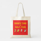 Snacktijd bij de rust tote bag (Achterkant)