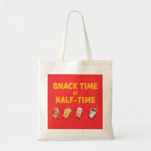 Snacktijd bij de rust tote bag (Voorkant)