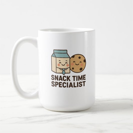 snacktijdspecialist koffiemok (Links)
