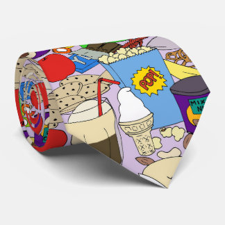 Snacktime paars stropdas