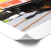 Snaefell bergtrein poster (Hoek)