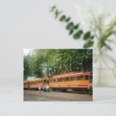 Snaefell Mountain Railway, Isle of Man Briefkaart (Staand voorkant)